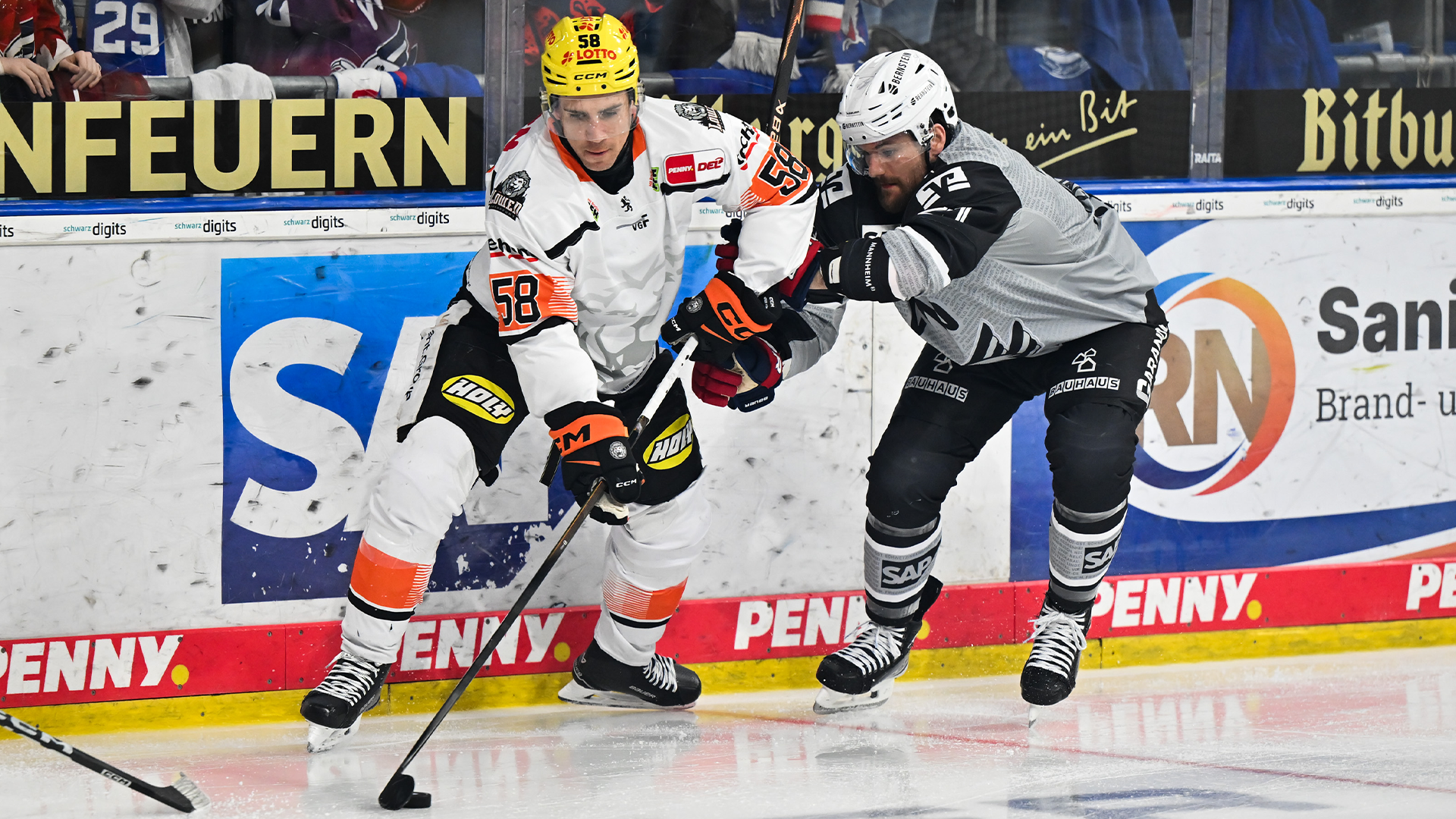 Adler Mannheim gg. Löwen Frankfurt